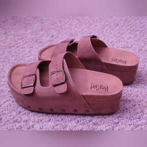 Corky’s Wannabe Platform Sandals SZ 10